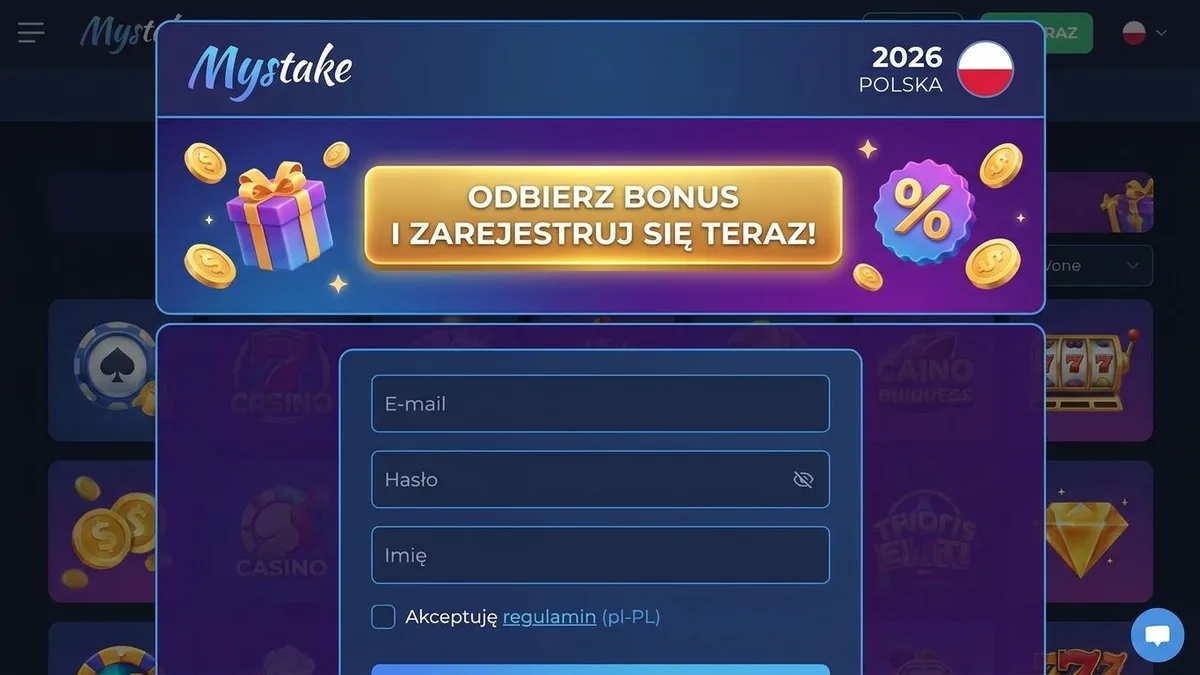 Rejestracja z bonusem