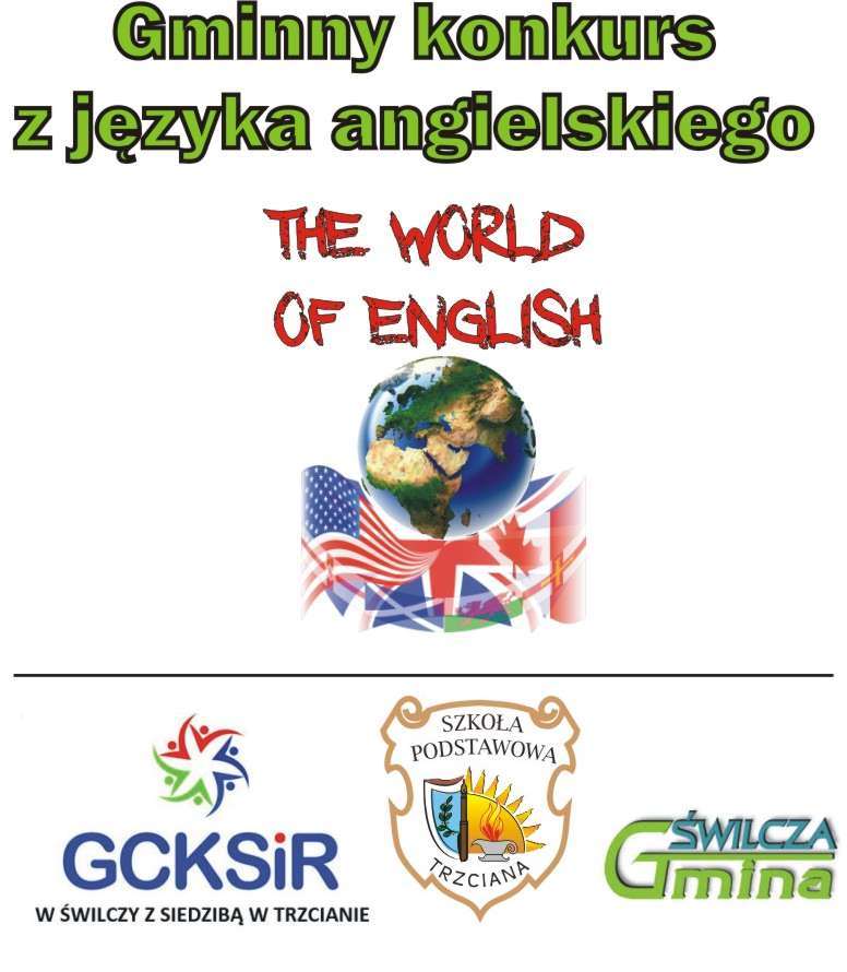 Plakat konkursu z angielskiego